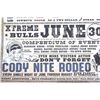 Image 3 : Buffalo Bill Cody Stampede Rodeo Poster -C. Walker