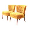 Image 2 : Danish Mid-Century Modern Upholstered Chairs 1950-