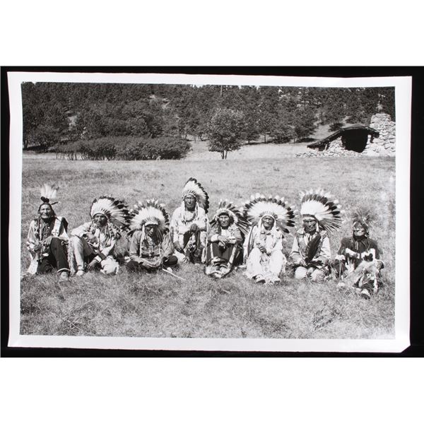 Battle of the Little Bighorn Survivors Photograph