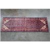 Image 1 : 1930's Bijar Persian Hand Knotted Wool Runner Rug