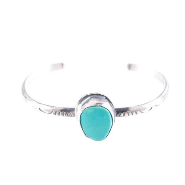 Navajo Boyd Ashley Silver & Turquoise Bracelet