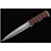 Image 3 : WWII Era Spear Point Trench Fighting Knife c. 1945