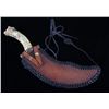 Image 16 : Bordean Hide Works Scimitar Antler Short Sword