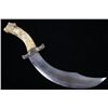 Image 2 : Bordean Hide Works Scimitar Antler Short Sword