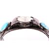 Image 8 : Navajo Sterling Sterling Turquoise Watch Bracelet