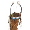 Image 22 : Northern Cheyenne Split Buffalo Horn Beaded Bonnet