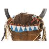 Image 4 : Northern Cheyenne Split Buffalo Horn Beaded Bonnet