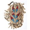 Image 1 : Northern Cheyenne Beaded Medicine Pouch c. 1890