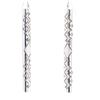 Image 1 : Navajo Zane Tahe Embossed Sterling Silver Earrings