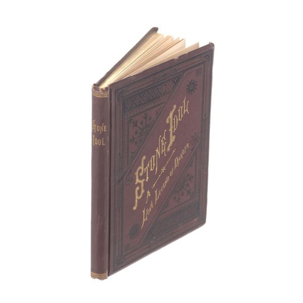 Rare 1875 1st Ed. The Myth Of Stone Idol By Jones