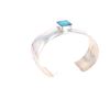 Image 7 : Navajo Turquoise Sterling Bracelet by C.J. Butler