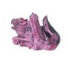 Image 11 : Ruby Zoisite Hand Carved Dragon Iguana Figurines