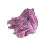 Image 17 : Ruby Zoisite Hand Carved Dragon Iguana Figurines