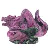Image 1 : Ruby Zoisite Hand Carved Dragon Iguana Figurines