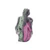 Image 4 : Ruby Zoisite Hand Carved Dragon Iguana Figurines