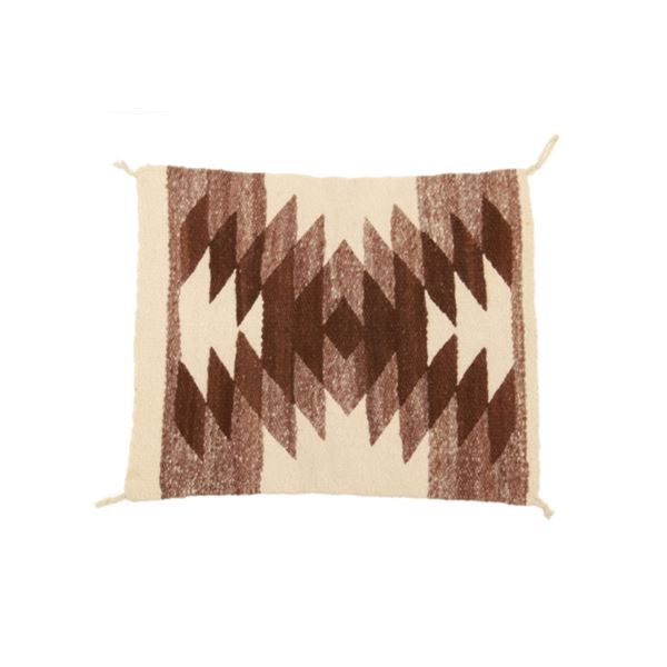 Navajo Wide Ruins Crystal Eye Dazzler Sample Rug