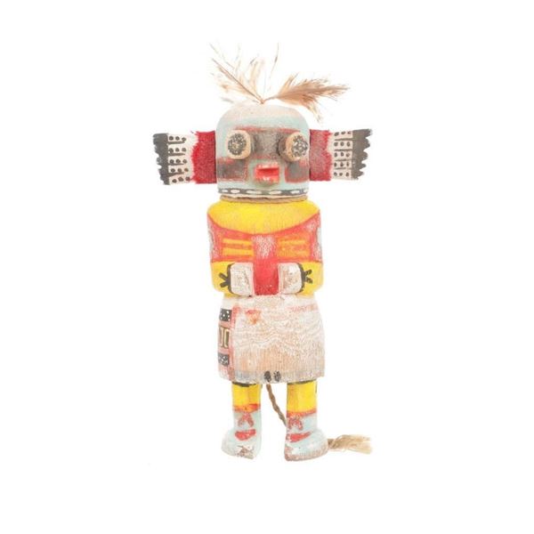 Hopi Cottonwood Olol Animal Kachina c. 1940's
