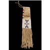 Image 1 : Sioux Beaded Hide Pipe Bag Late Reservation Period