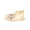 Image 9 : Crow Beaded Hide & Hard Sole Moccasins c. 1890-