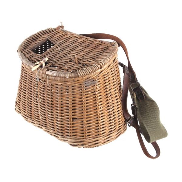 Montana Fly Fishing Vintage Creel c. 1900-1920