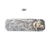 Image 2 : Western Sterling Silver & 10k Gold Tie Clip's