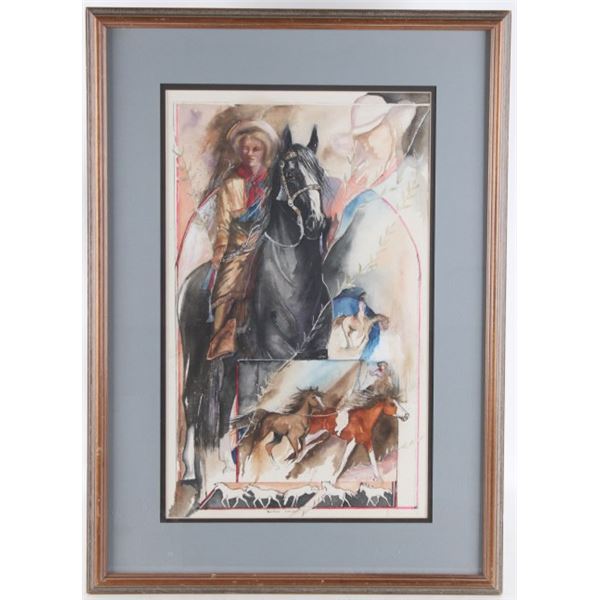 1988 Margie Jackson (1943-2021) "Montana Cowgirl"