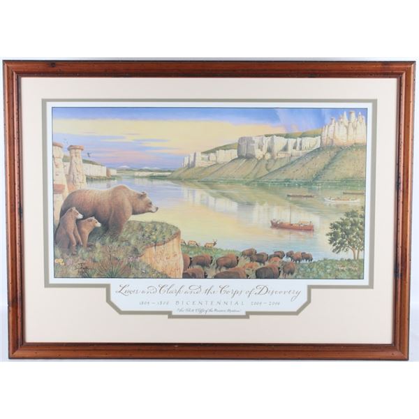 Monte Dolack Lewis & Clark Bicentennial Lithograph