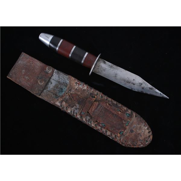 WWII Era Single Sided Spear Dagger Fighting Knife