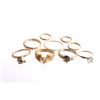 Image 1 : 10-18 Karat Gold Rings Collection