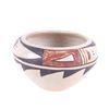 Image 1 : Acoma Pueblo Polychrome Pottery Vessel c. 1930's