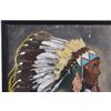 Image 2 : Original Ceremonial Native Oil Painting by Watson