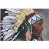 Image 8 : Original Ceremonial Native Oil Painting by Watson