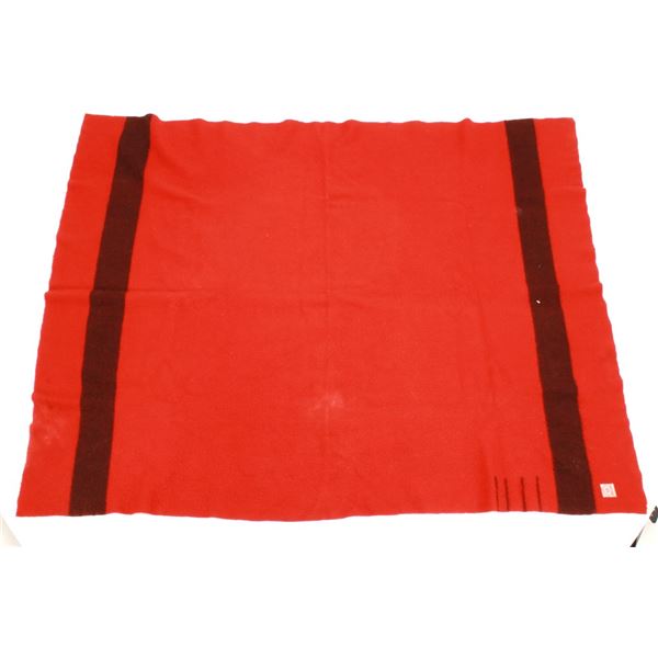 Hudson Bay Four Point Red Trade Blanket Cir. 1890