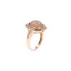 Image 9 : Ethiopian Opal Diamond & 14k Yellow Gold Ring