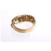 Image 4 : 14K Gold Vintage Half Mesh Chain Rings
