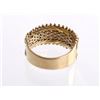 Image 8 : 14K Gold Vintage Half Mesh Chain Rings