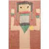 Image 4 : Navajo Yei Be Chei Polychrome Wool Rug c. 1950's