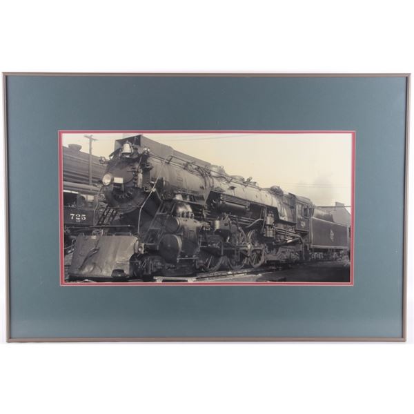 Original Locomotive Gelatin Silver Photograph