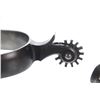 Image 8 : Darnell Handmade Beveled Tooled Steel Spurs