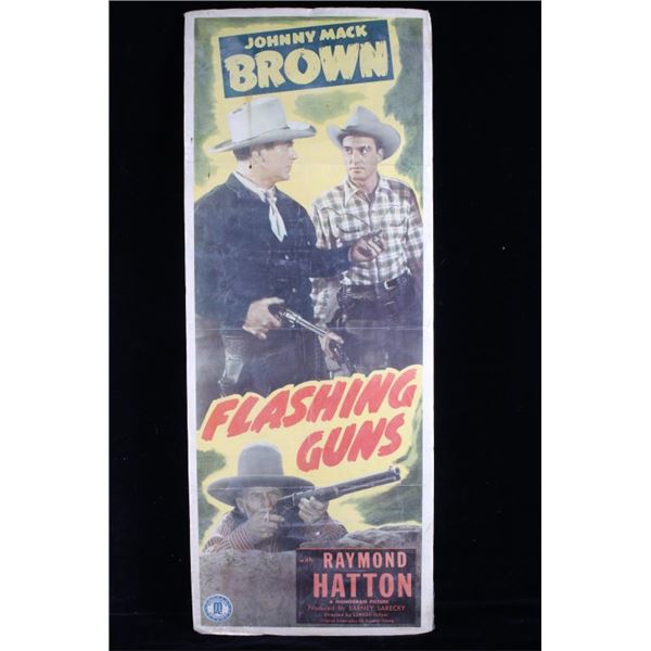 1947 Flashing Guns Monogram Pictures Movie Poster