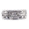 Image 1 : Old Navajo Storyteller Sterling Cuff by R. Begaye