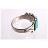 Image 7 : Navajo Old Pawn Silver Turquoise Rings & Bracelet
