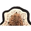 Image 2 : Far Eastern Hand Made Wool Leopard "Skin" Rug