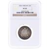 Image 1 : 1854 Seated Liberty Quarter NGC VF 25