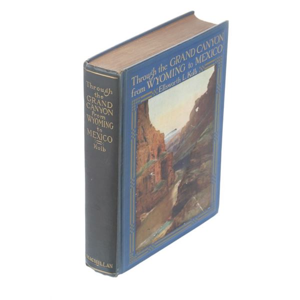 Signed Through The Grand Canyon By Kolb Brothers