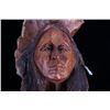 Image 9 : Native Americans Faces Wood Carvings By D. Hicks
