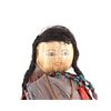 Image 2 : Cherokee Corn Husk Doll Beaded w/ Papoose c. 1900-