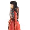 Image 9 : Cherokee Corn Husk Doll Beaded w/ Papoose c. 1900-