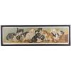 Image 1 : Victorian M Augusta Yard of Cats Chromolithograph
