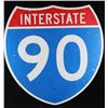 Image 1 : Montana Interstate 90 Highway Sign
